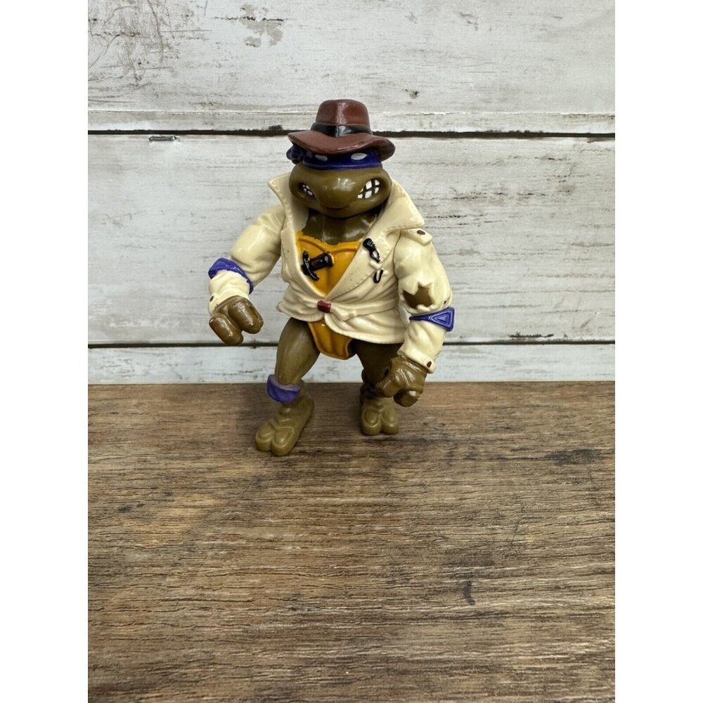 Undercover Don Vintage TMNT Teenage Mutant Ninja Turtles Figure Complete 1990